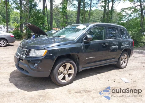 2012 Jeep Compass Latitude из США, поврежденный, VIN 1C4NJDEB6CD656012